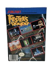 NINTENDO NES FESTER'S QUEST (NINTENDO ENTERTAINMENT SYSTEM 1989) CIB AND POSTER